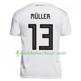 Duitsland Muller 13 Thuisshirt WK voetbal 2018